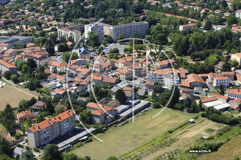 Photo arienne de Rillieux-la-Pape