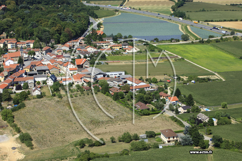 Photo arienne de Rillieux-la-Pape (Vancia)