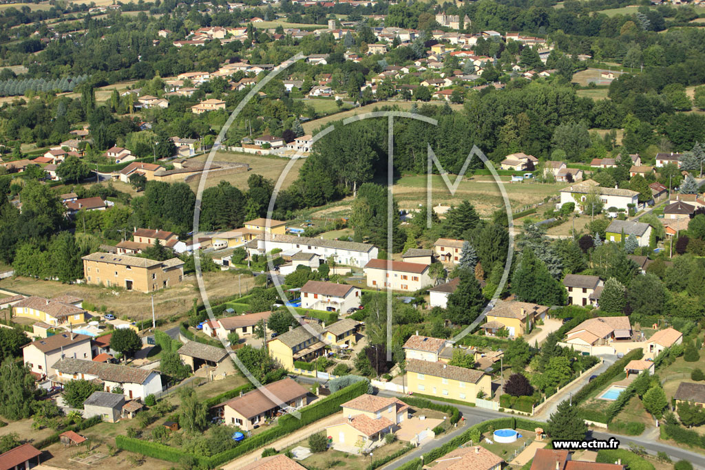 Photo arienne de Messimy-sur-Sane (Le Guillard)