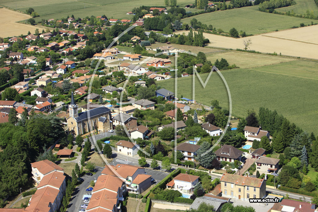 Photo arienne de Saint-Andr-de-Corcy