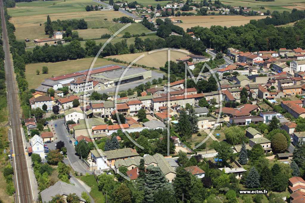 Photo arienne de Saint-Georges-de-Reneins