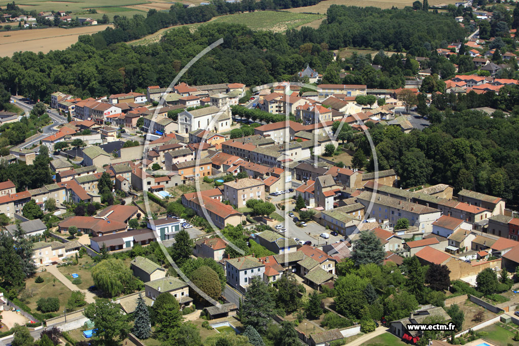 Photo arienne de Saint-Georges-de-Reneins