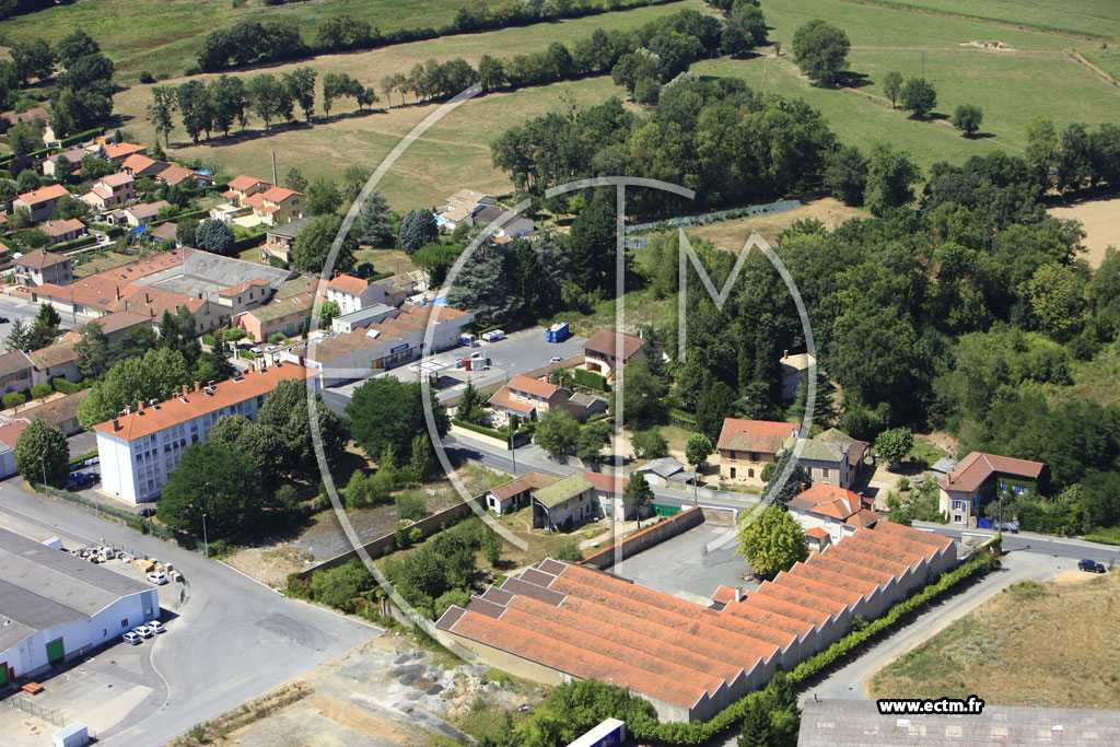 Photo arienne de Saint-Georges-de-Reneins (Le Moulin)