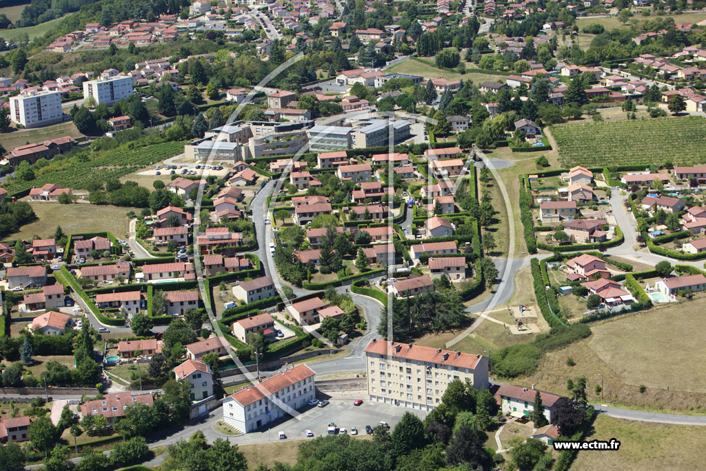 Photo arienne de L'Arbresle (Nord)