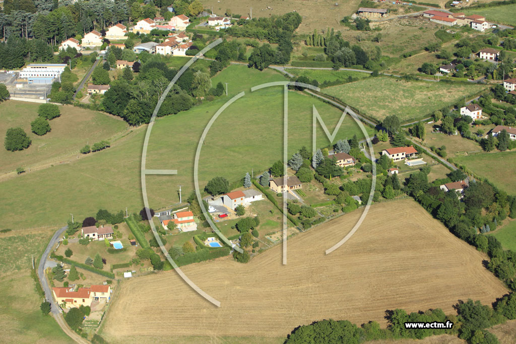 Photo arienne de Saint-Pierre-la-Palud (La Prollire)