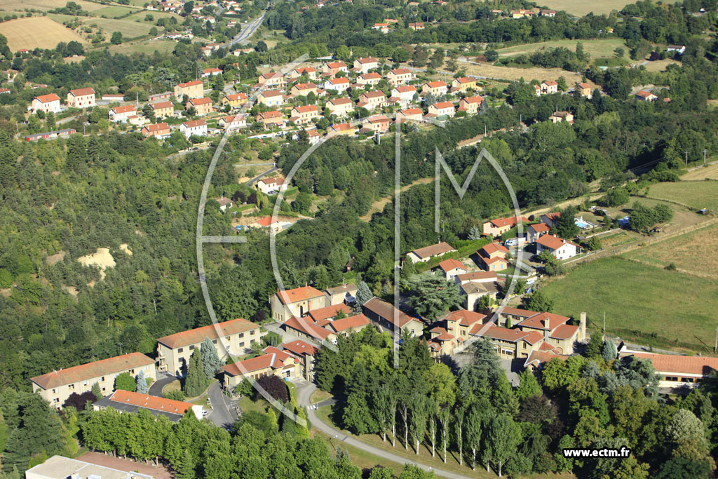 Photo arienne de Saint-Pierre-la-Palud (La Prollire)