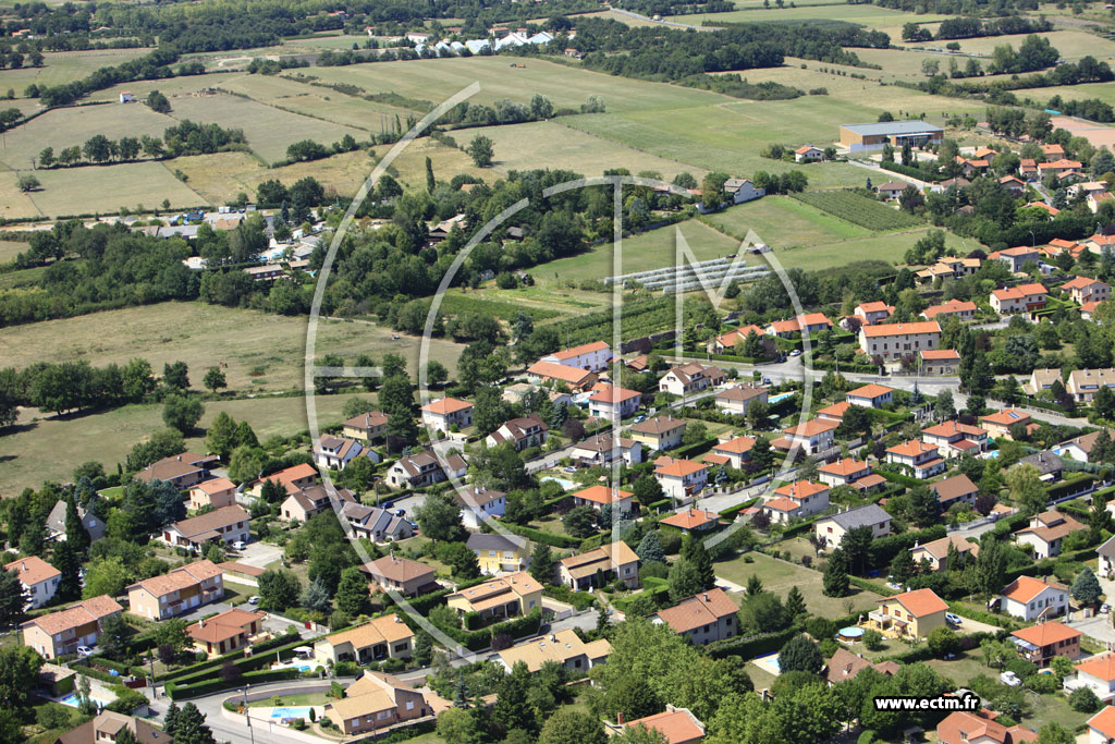 Photo arienne de Chaponost (Chaponost-le-Vieux)