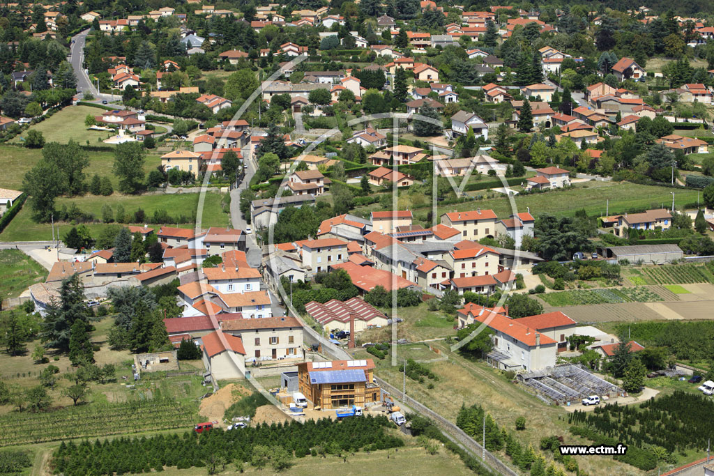 Photo arienne de Chaponost (L'Orme)