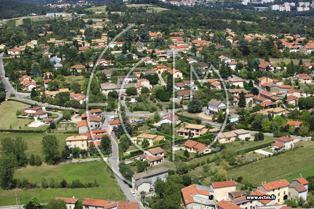 Photo arienne de Chaponost (L'Orme)