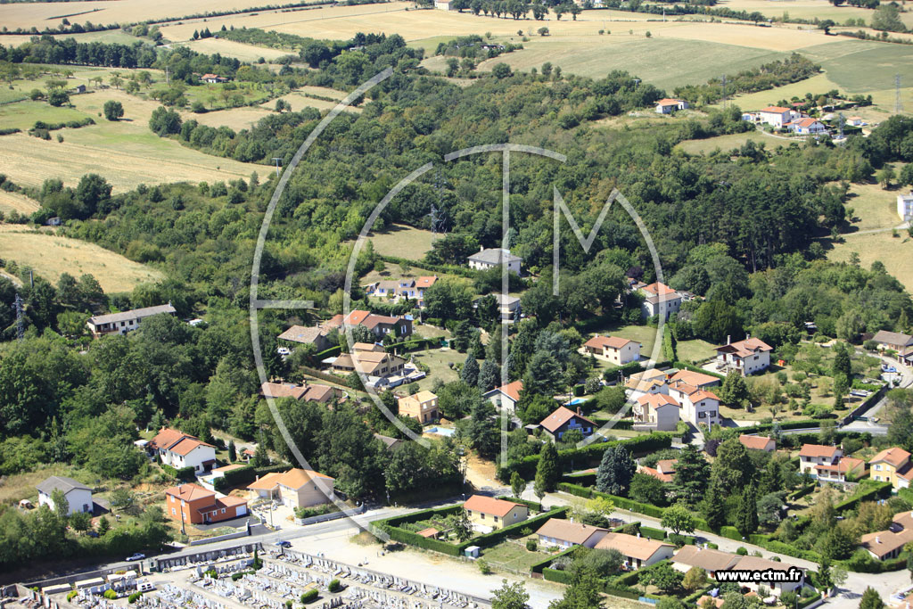 Photo arienne de Givors (Les Hauts de Givors)