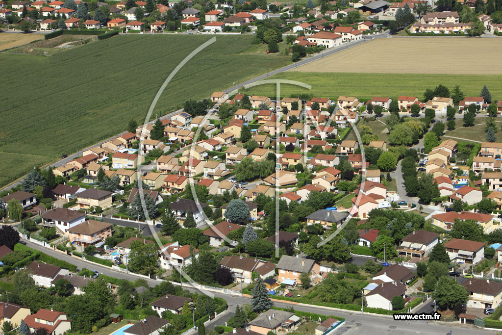 Photo arienne de Saint-Pierre-de-Chandieu (Les Granges)