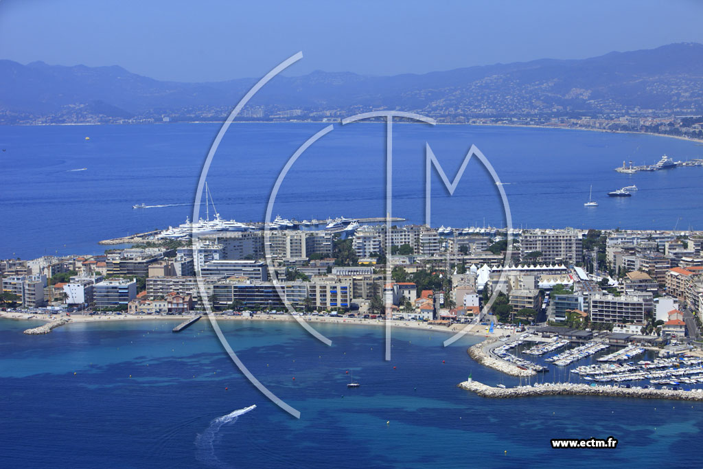 Photo arienne de Cannes (boulevard Eugne Gazagnaire)