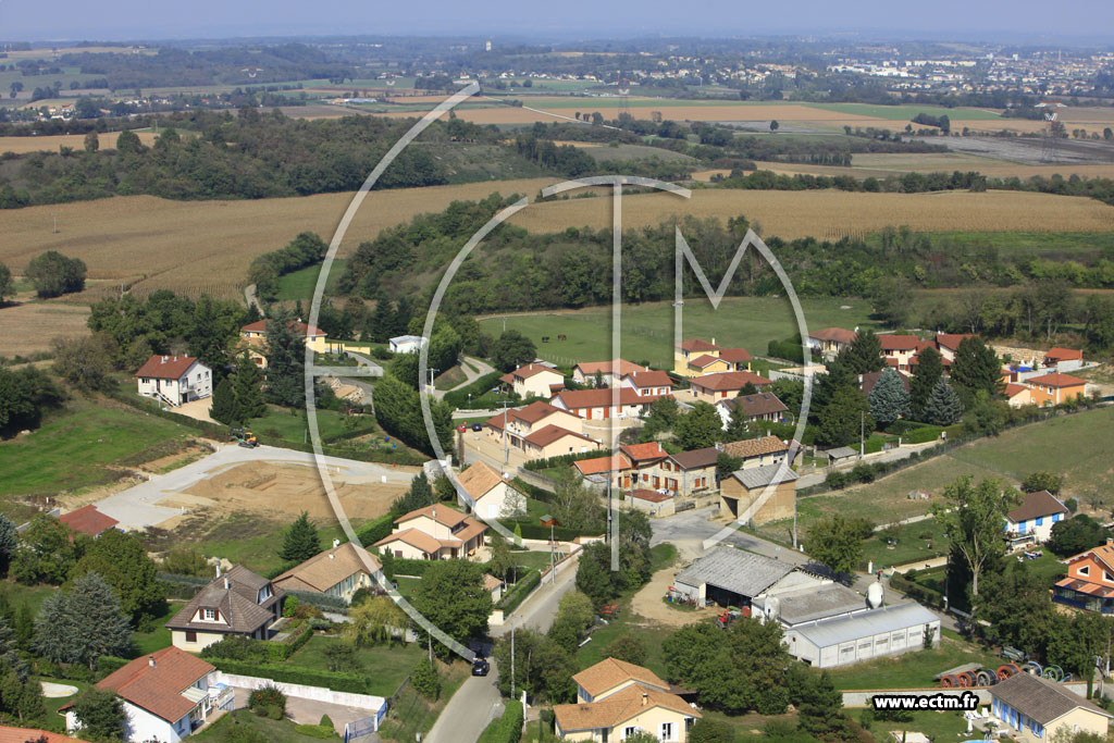 Photo arienne de Satolas-et-Bonce