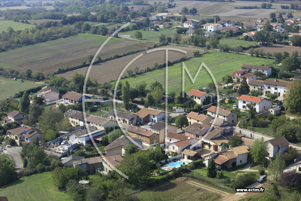 Photo arienne de Satolas-et-Bonce (Haut de Bonce)