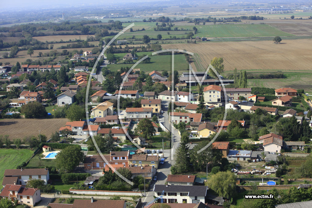 Photo arienne de Satolas-et-Bonce (Haut de Bonce)