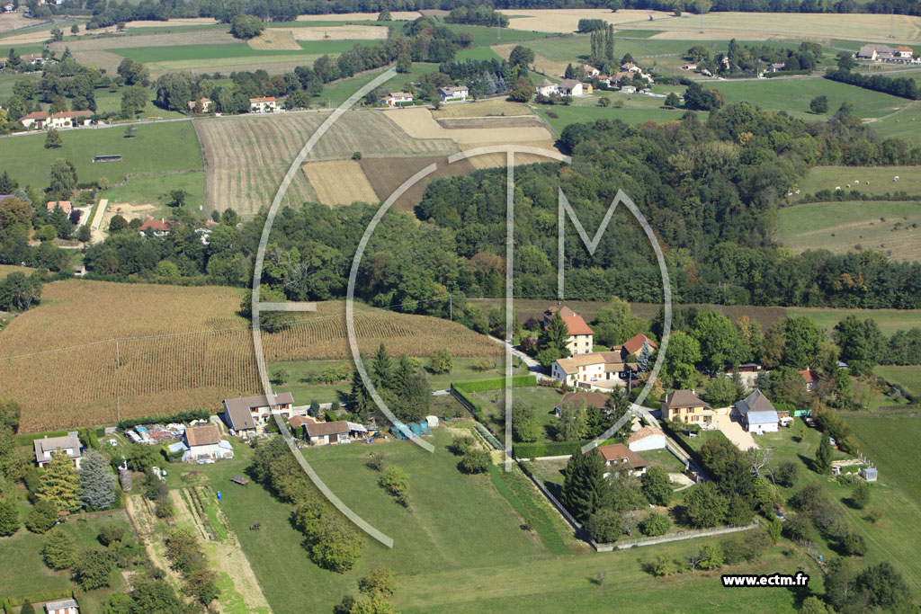 Photo arienne de La Tour-du-Pin (Chatanay)