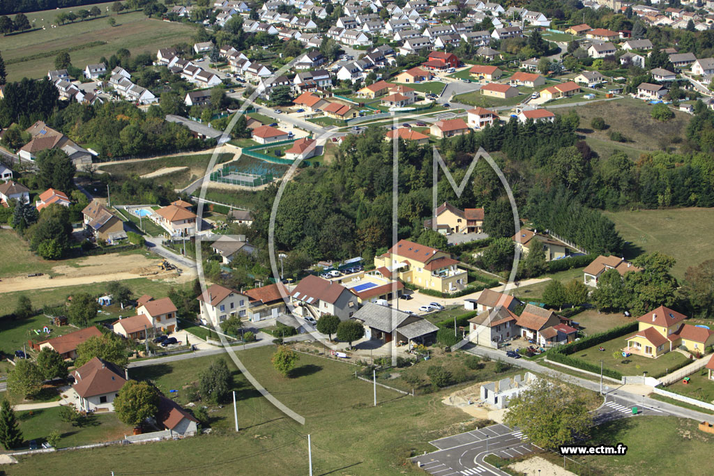 Photo arienne de Saint-Clair-de-la-Tour (Mouillat)