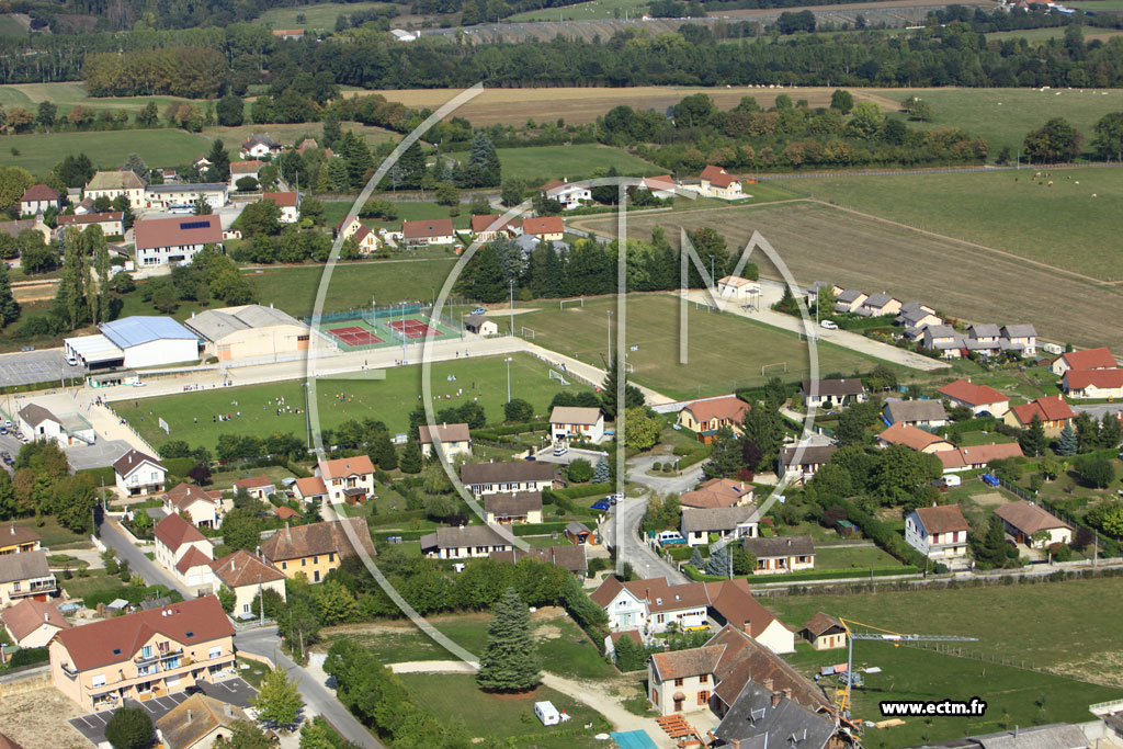 Photo arienne de Saint-Andr-le-Gaz