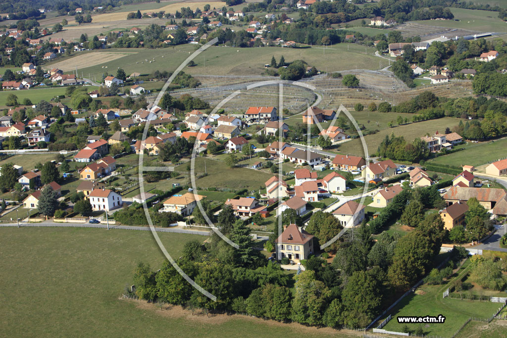 Photo arienne de Saint-Andr-le-Gaz