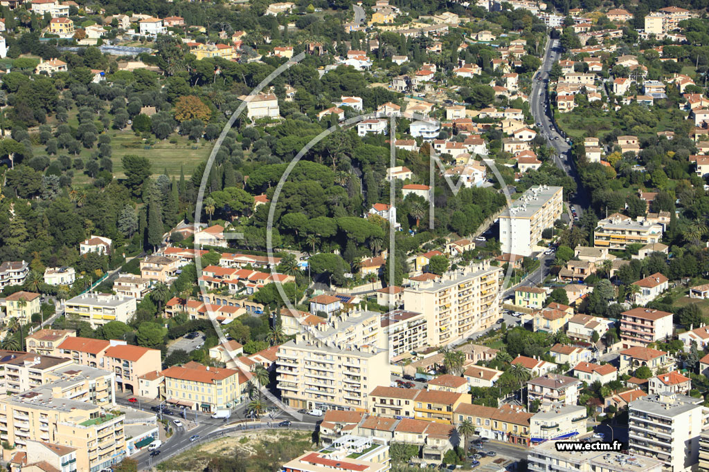 Photo arienne de Cagnes-sur-Mer (Avenue Cyrille Besset)