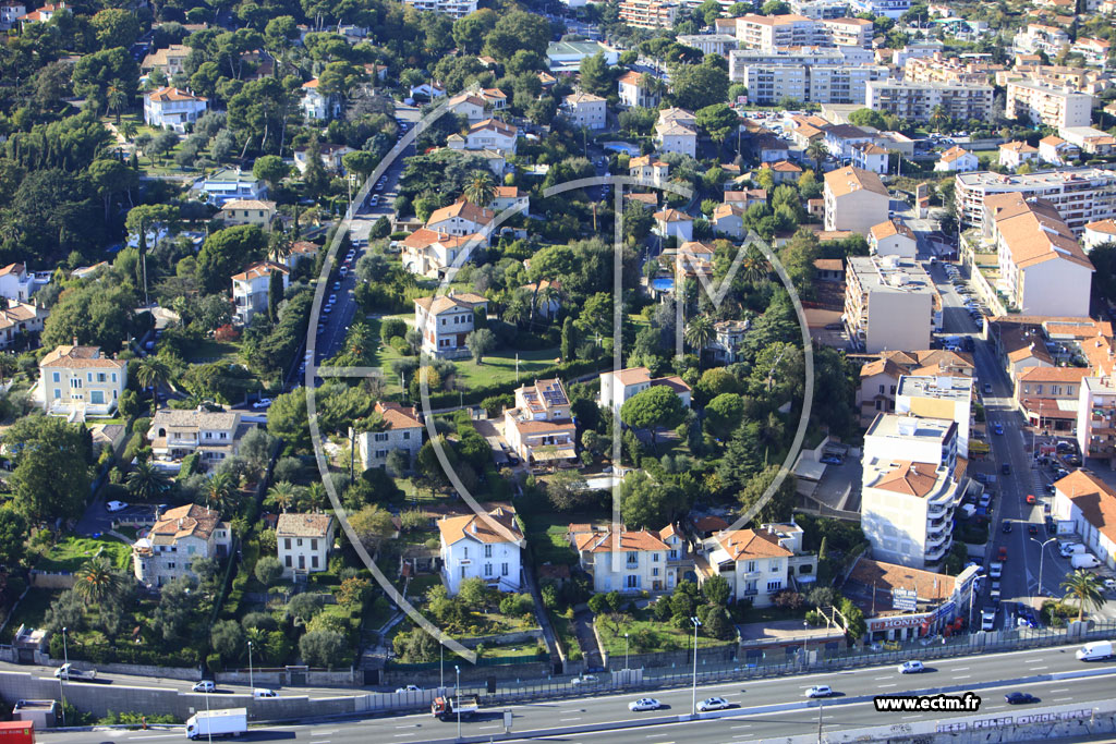 Photo arienne de Cagnes-sur-Mer (Avenue du Parc)