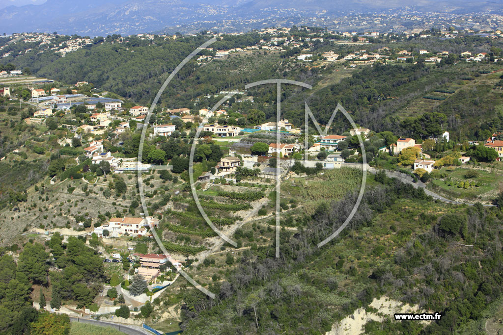 Photo arienne de Cagnes-sur-Mer (Avenue Jean Mermoz)