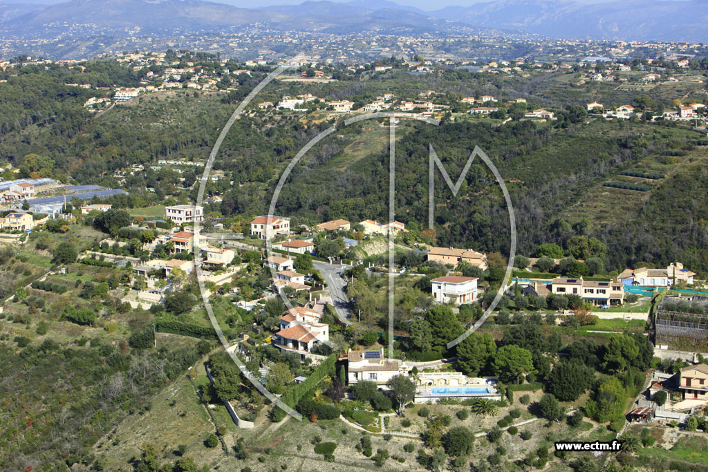 Photo arienne de Cagnes-sur-Mer (Avenue Jean Mermoz)