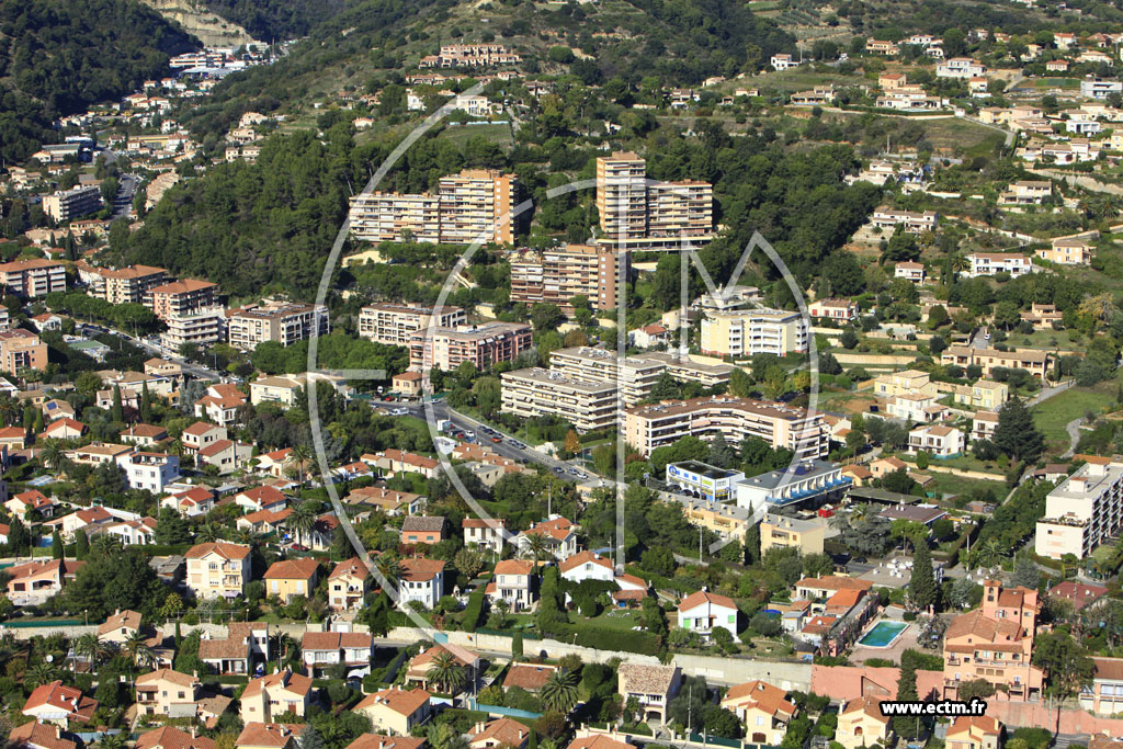 Photo arienne de Cagnes-sur-Mer (Avenue Ziem)