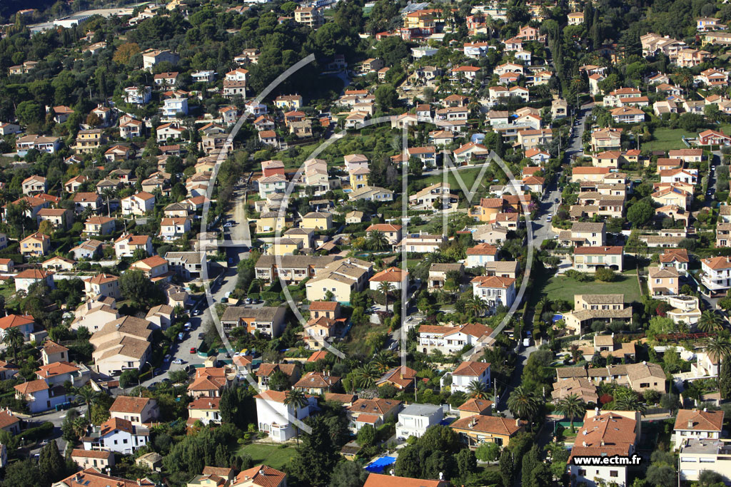 Photo arienne de Cagnes-sur-Mer (Avenue Ziem)