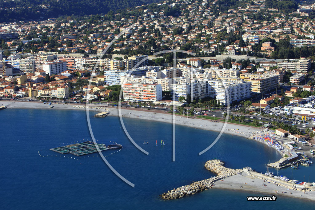 Photo arienne de Cagnes-sur-Mer (Boulevard de la Plage)