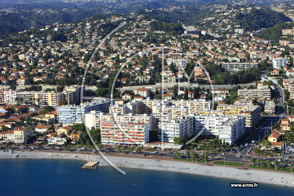 Photo arienne de Cagnes-sur-Mer (Boulevard de la Plage)