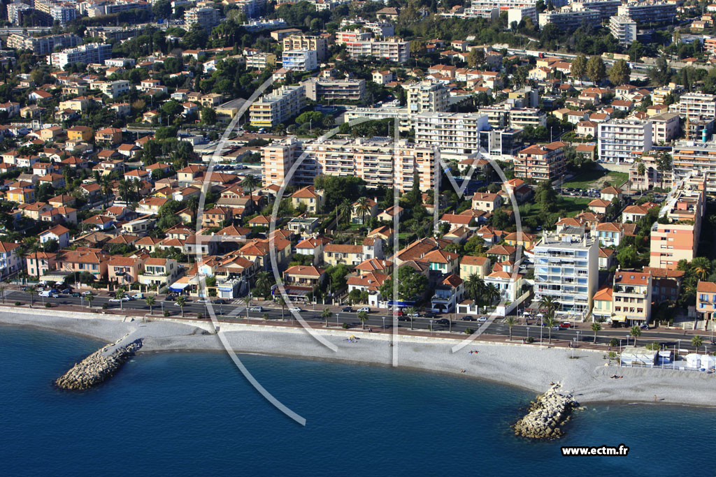 Photo arienne de Cagnes-sur-Mer (Boulevard de la Plage)