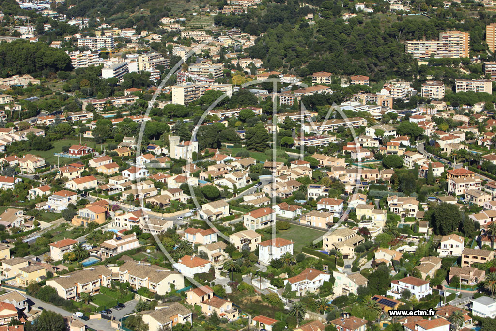 Photo arienne de Cagnes-sur-Mer (Monte Paul Czanne)