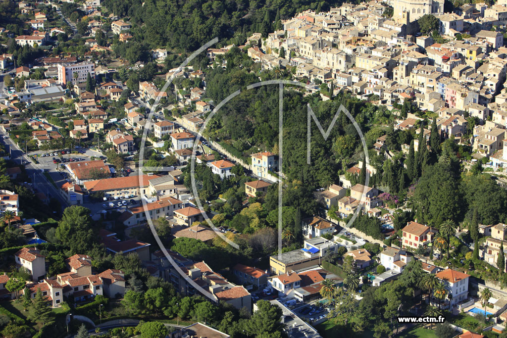 Photo arienne de Cagnes-sur-Mer (Rue des Combes)