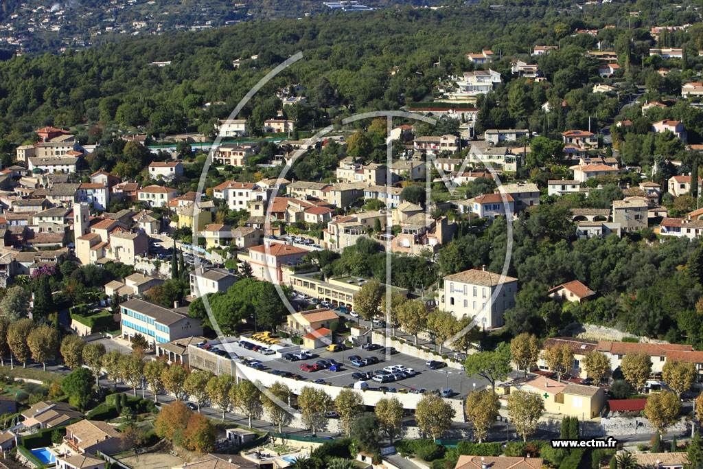 Photo arienne de La Gaude