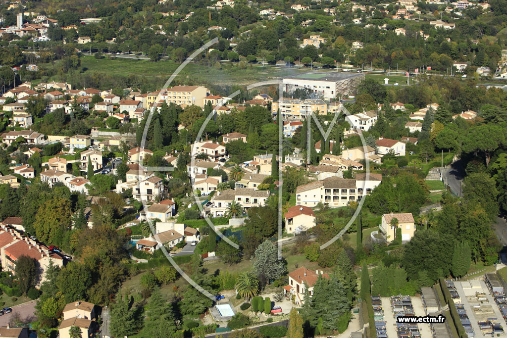 Photo arienne de Villeneuve-Loubet (Avenue de la Grange Rimade)