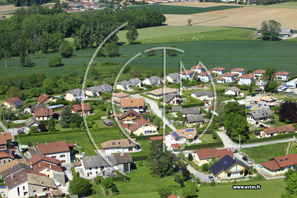 Photo arienne de Douvaine (Aubonne)