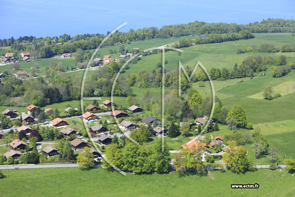 Photo arienne de Saint-Paul-en-Chablais