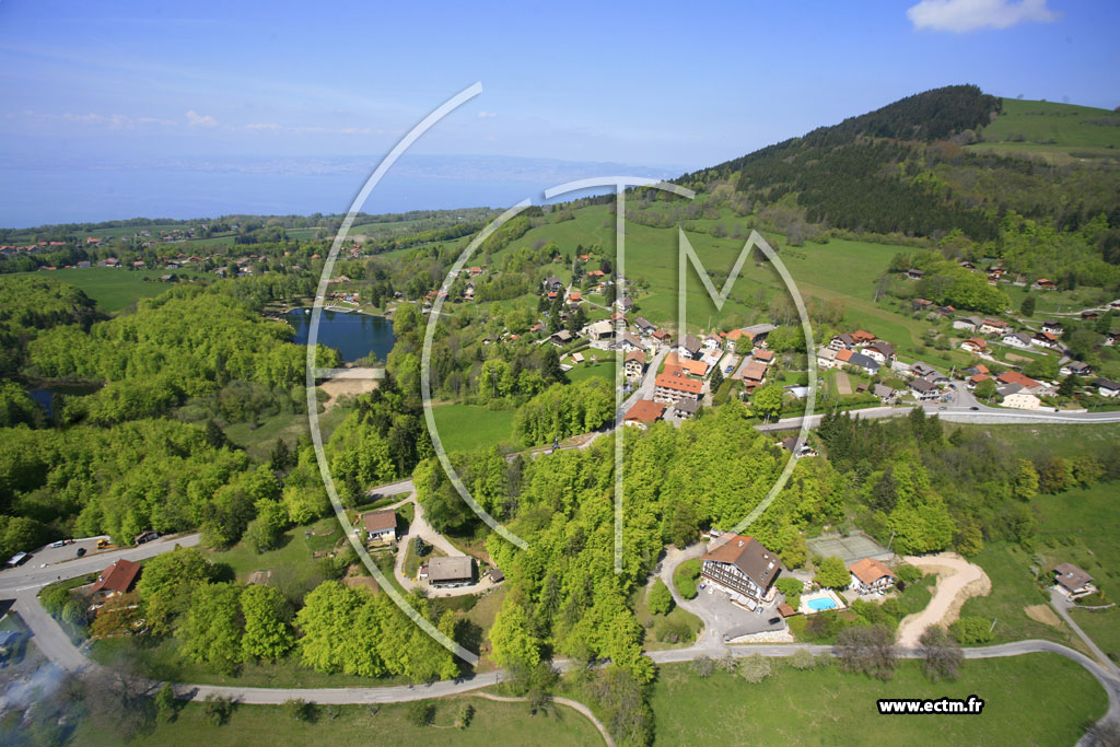 Photo arienne de Saint-Paul-en-Chablais (La Beunaz)