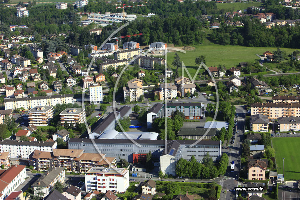 Photo arienne de Thonon-les-Bains (Avenue Alexandre Gander)