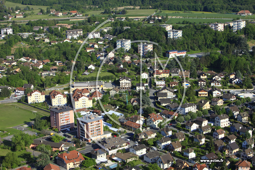 Photo arienne de Thonon-les-Bains (Avenue des Allinges)