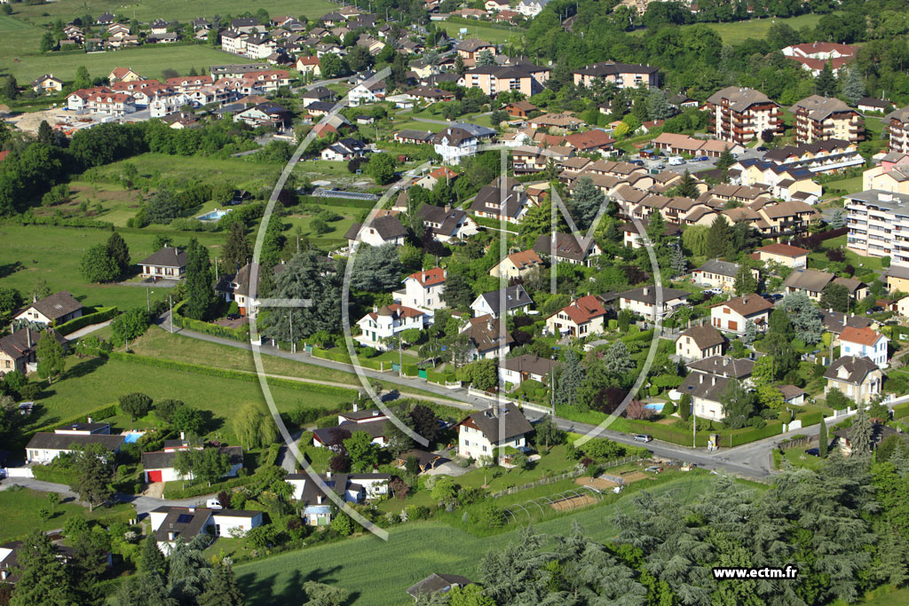 Photo arienne de Thonon-les-Bains (Avenue des Ducs de Savoie)