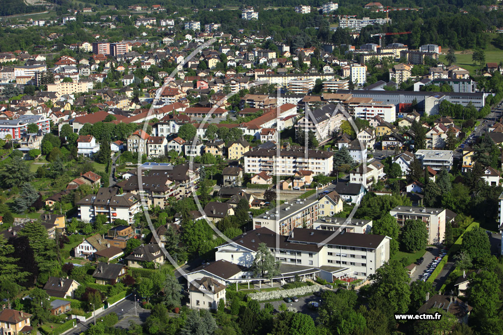 Photo arienne de Thonon-les-Bains (Boulevard Bel Air)