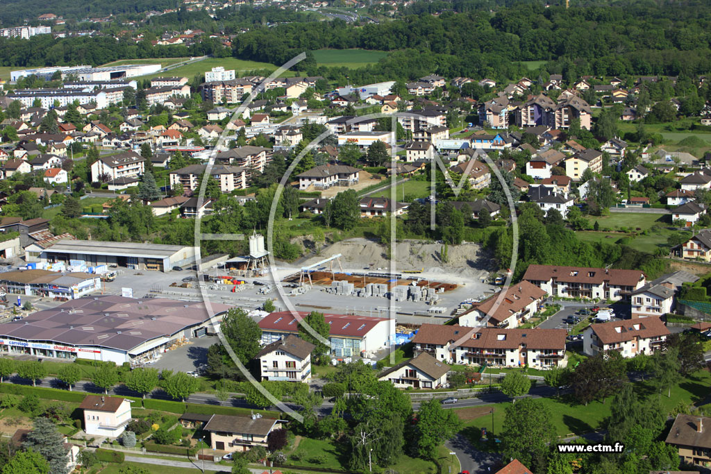 Photo arienne de Thonon-les-Bains (Boulevard de la Corniche)