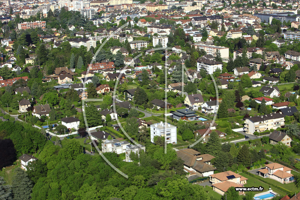 Photo arienne de Thonon-les-Bains (Boulevard de la Corniche)