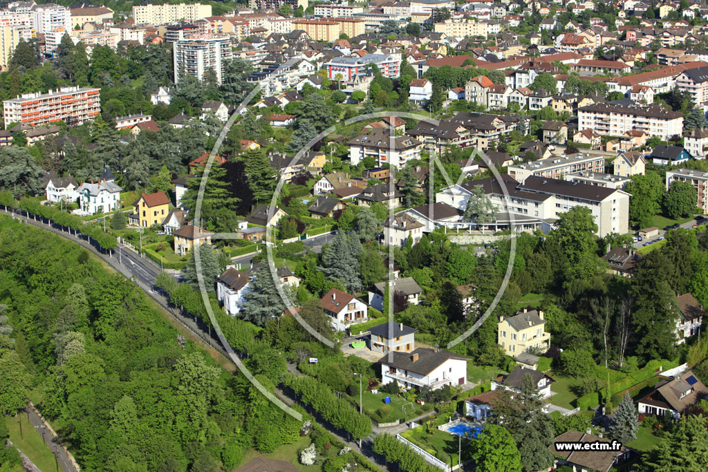 Photo arienne de Thonon-les-Bains (Boulevard de la Corniche)