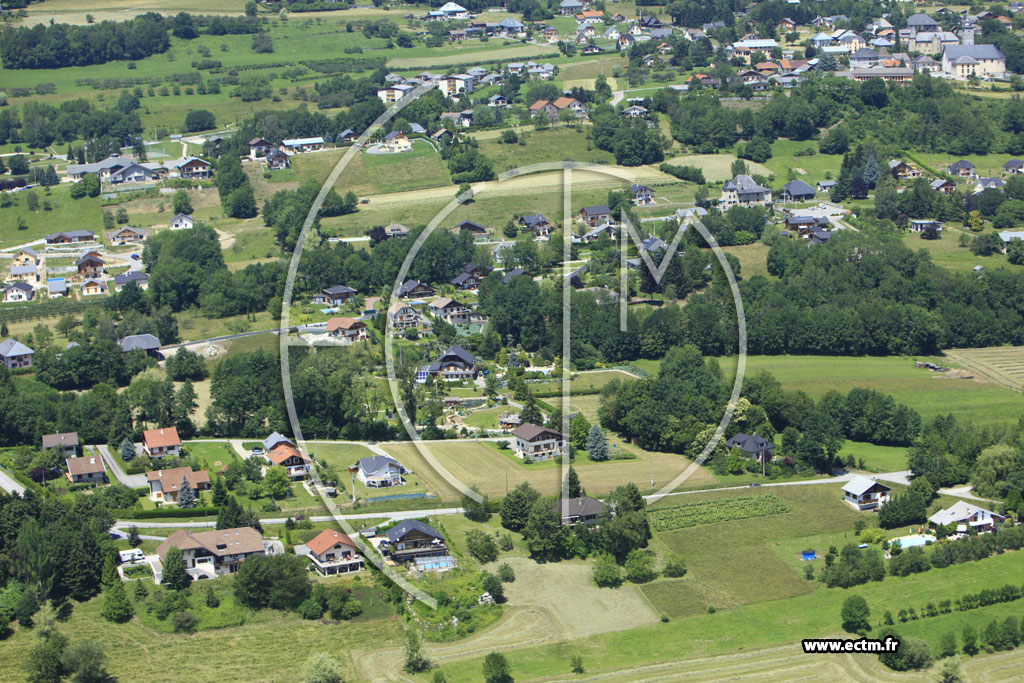 Photo arienne de Mercury (Route de Gemilly)