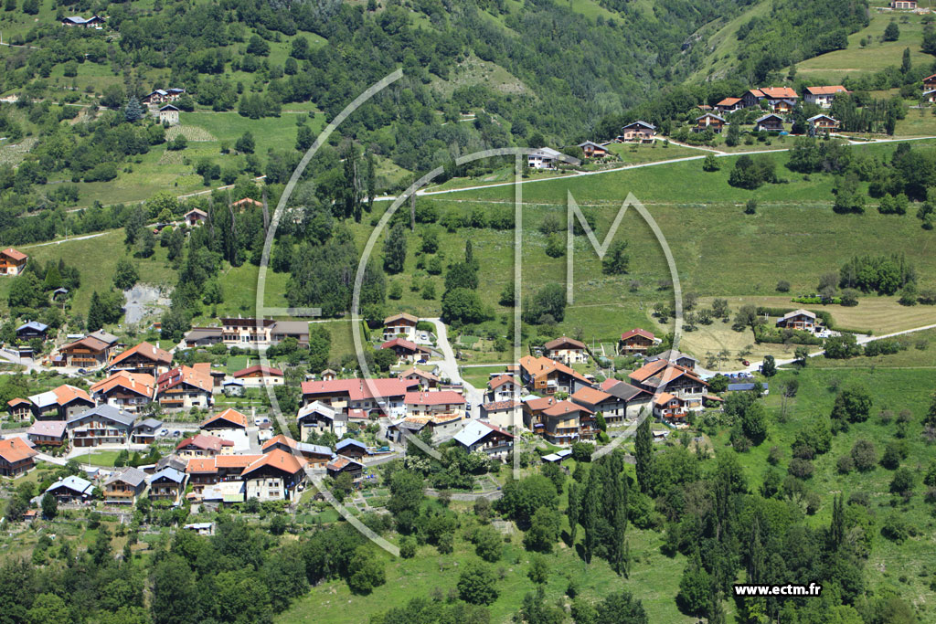 Photo arienne de La Cte-d'Aime (Le Villard)