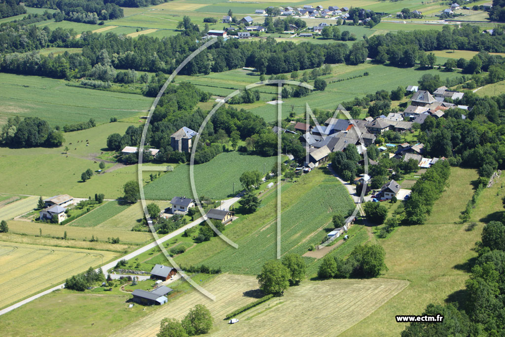 Photo arienne de Chamoux-sur-Gelon (Villard-Dizier)