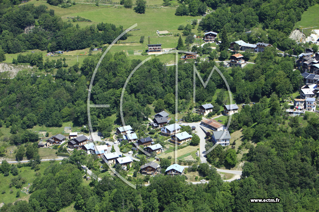 Photo arienne de Montagny (Le Villard)